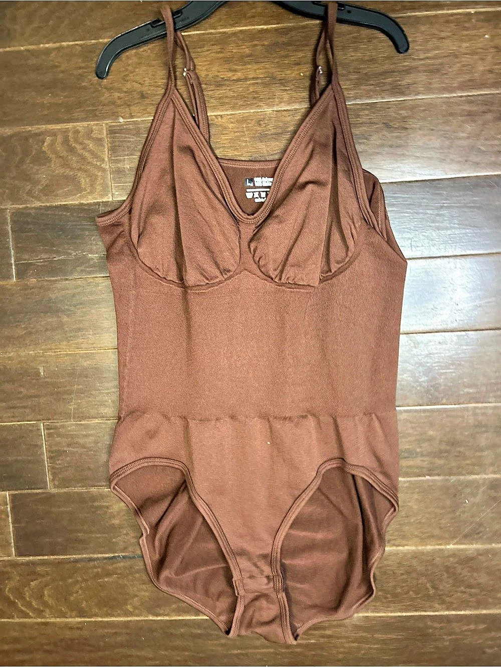 Victoria's Secret Seamless Shaping Bodysuit Brown One-Piece Swimsuit Large